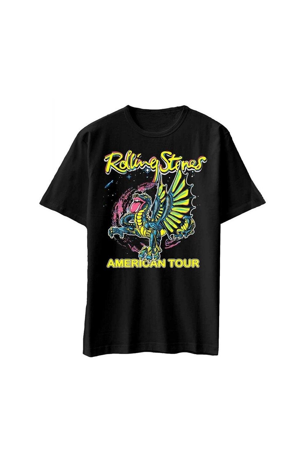 

Футболка American Tour Dragon The Rolling Stones, черный