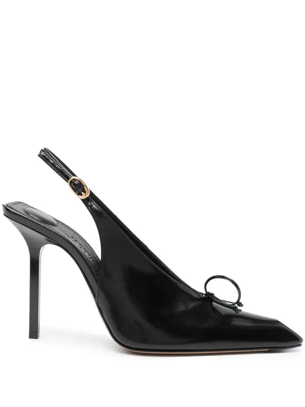 Туфли Cubisto 100 JACQUEMUS, черный