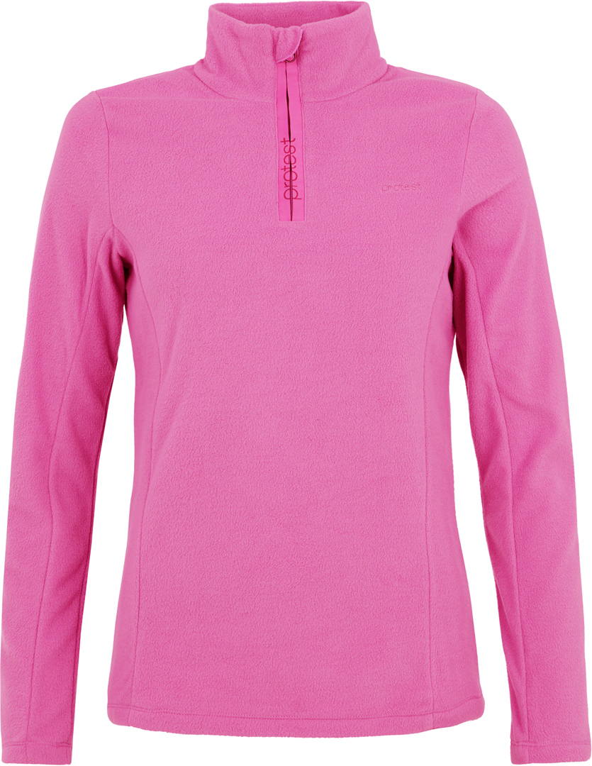 

Protest Толстовка Mutez 1/4 zip fleece foxy pink XS