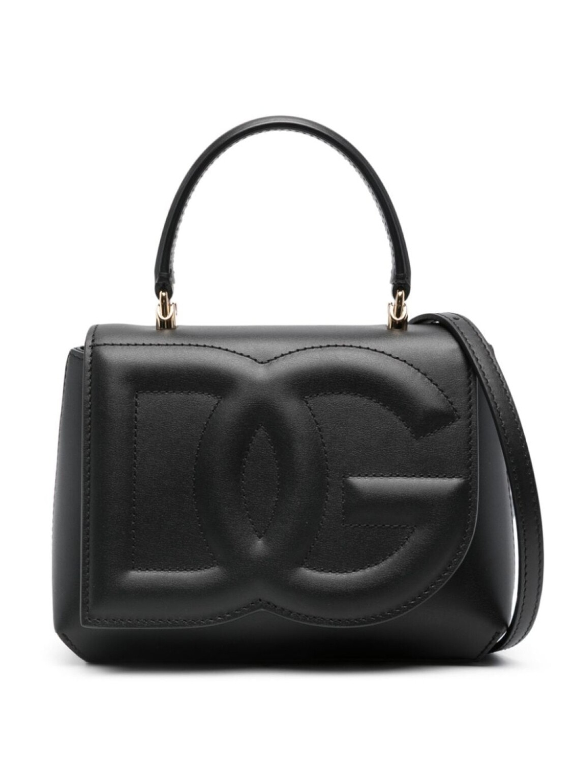 

Dolce & Gabbana сумка-тоут с тисненым логотипом, черный