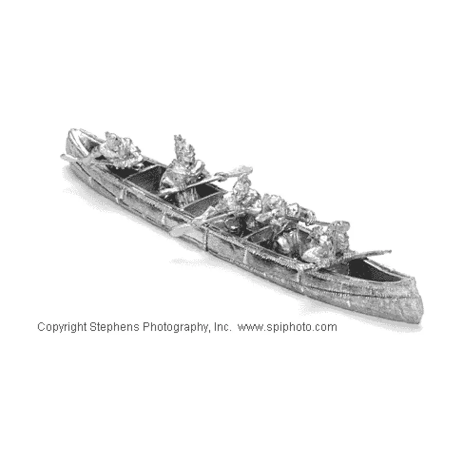 

Туземцы с длинными каноэ, French & Indian Wars (25mm)