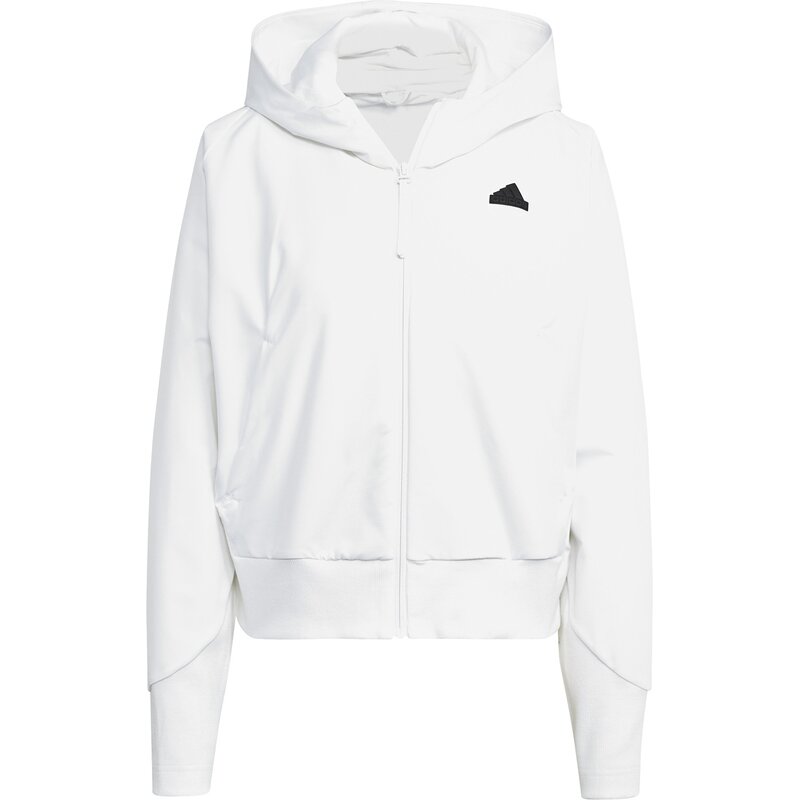 

Hooded sweatshirt zne woven zip- Adidas, белый