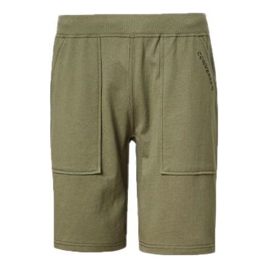 

Шорты jersey short 'olive green' Converse, зеленый