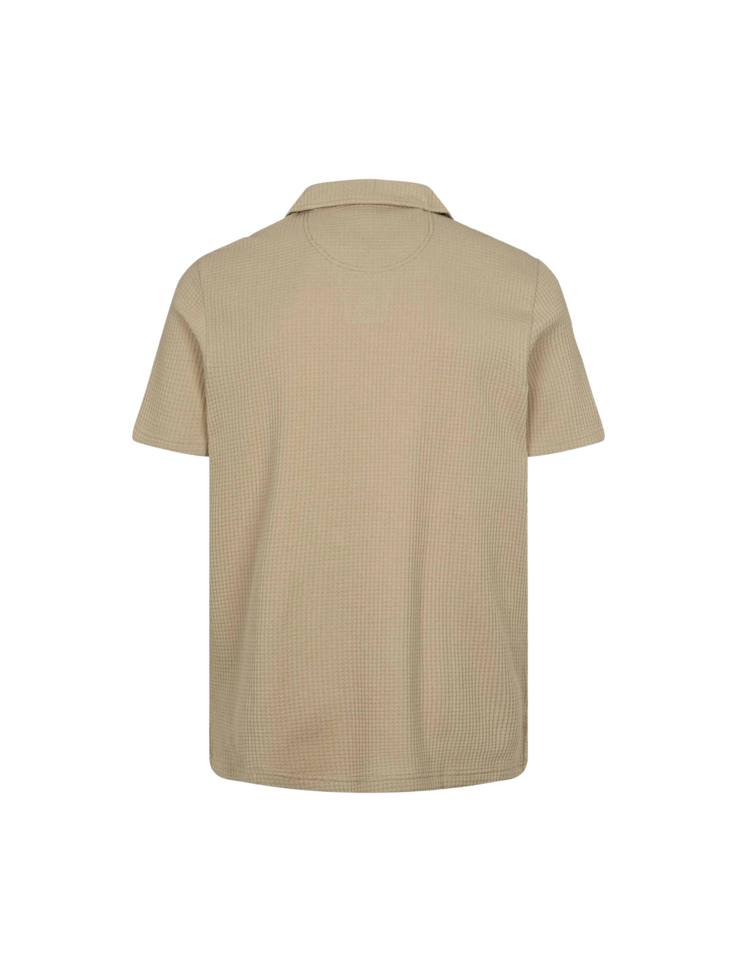 U.S. POLO ASSN. Рубашка на пуговицах 'UMCosta' бежевого цвета Regular fit — фото 2