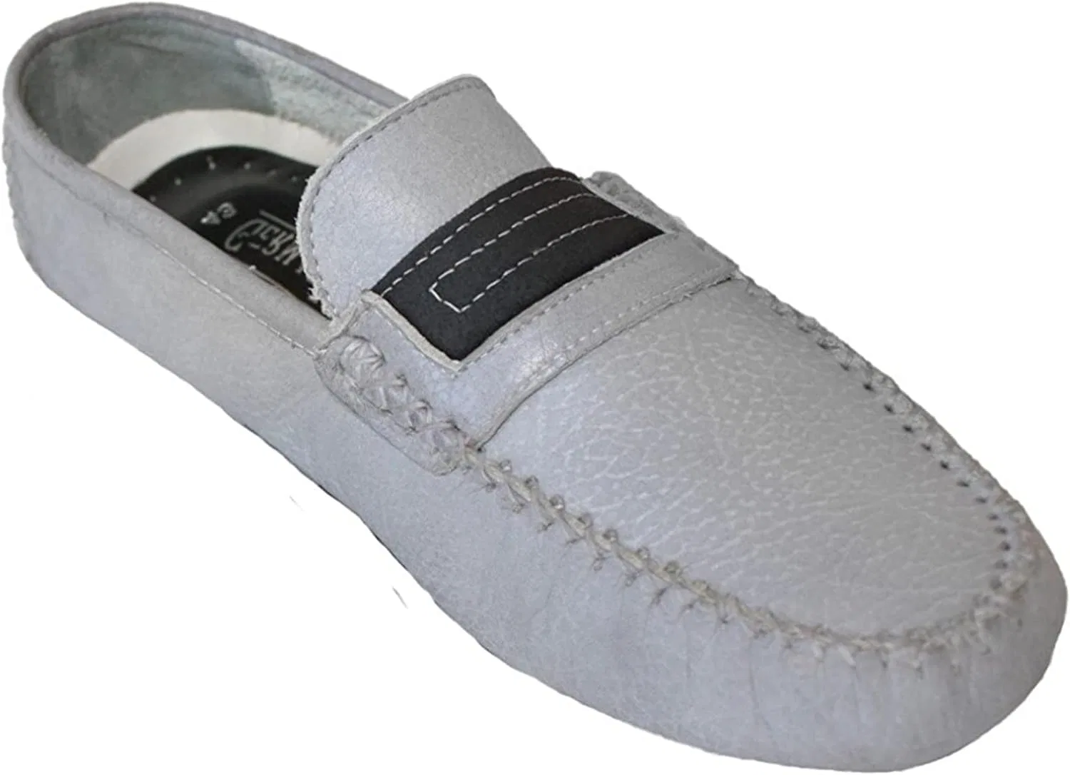 German Wear Мокасины для вождения moc Повседневная обувь Lederschue Nubuck Grey