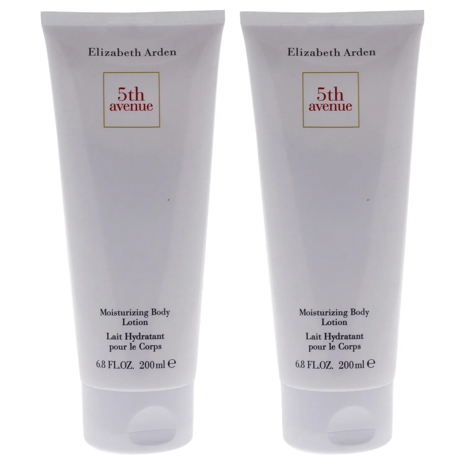 Увлажняющий лосьон для тела 5th Avenue от Elizabeth Arden для женщин - 6,8 унций (193 мл) - упаковка из 2 штук, белый