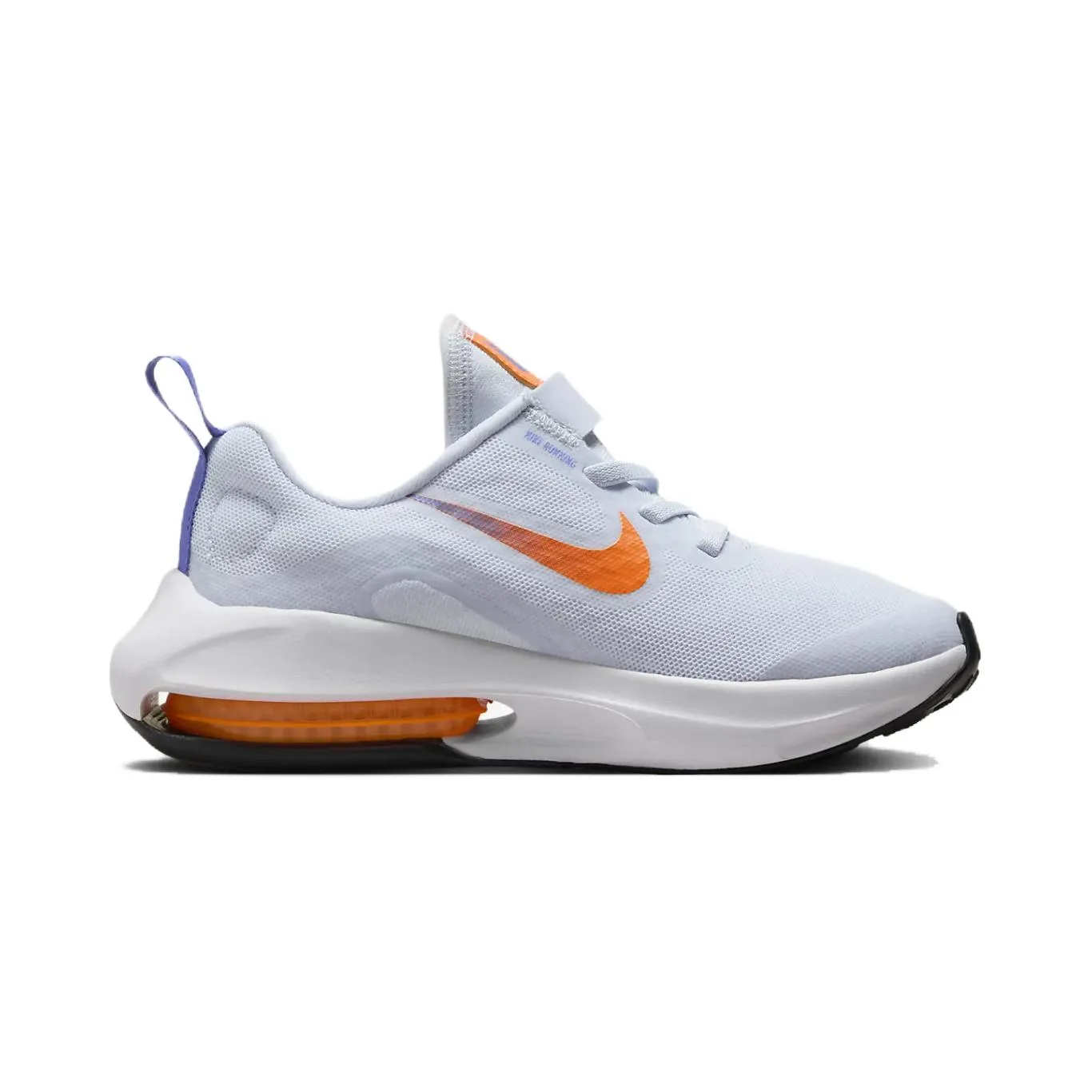 Air Zoom Arcadia 2 детские беговые кроссовки Pre-school Nike, серый/белый — фото 4