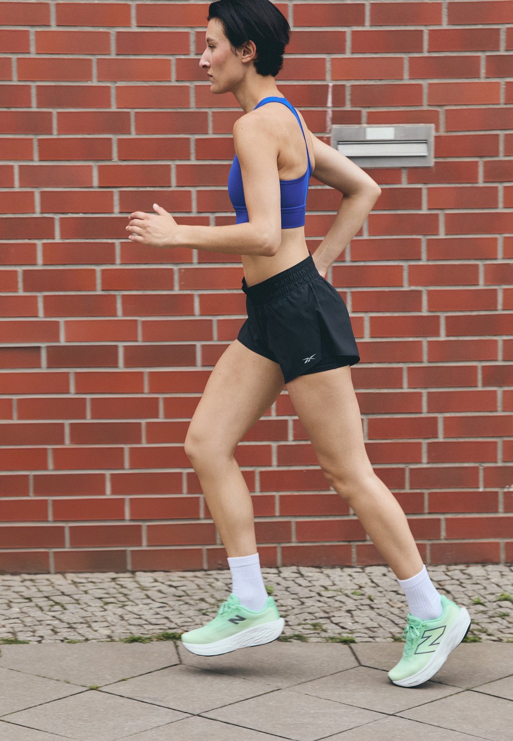 Кроссовки для бега FRESH FOAM X 1080 New Balance, зеленый — фото 3
