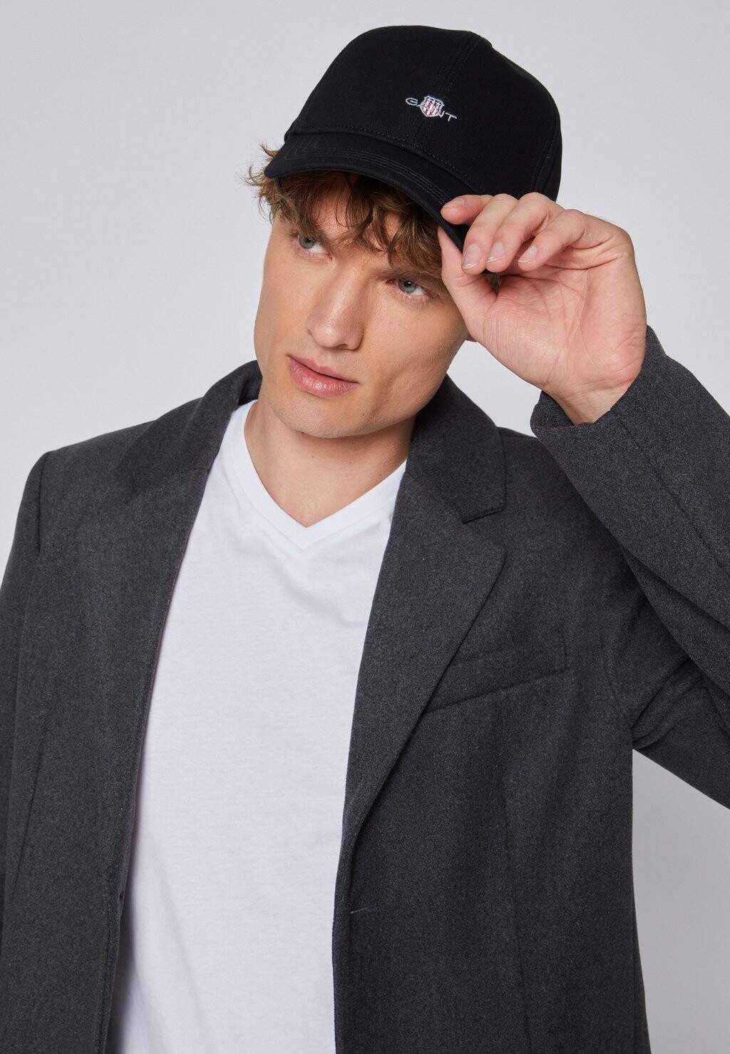 

Кепка SHIELD HIGH UNISEX GANT, черный