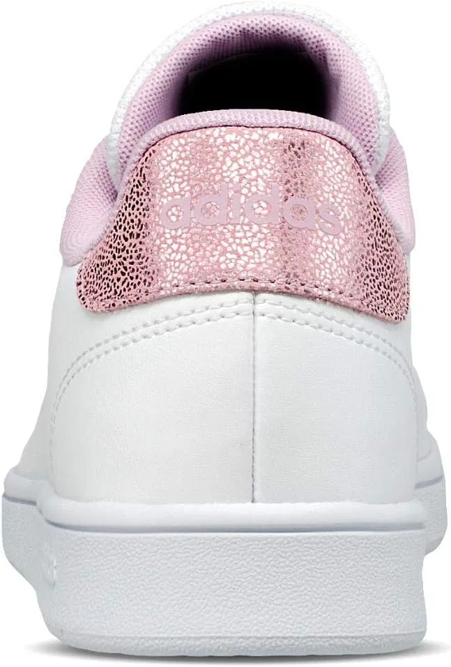 Кроссовки Adidas Unisex Baby Advantage I Slippers, White, EU — фото 3