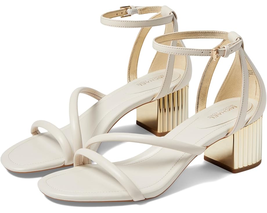 

Туфли Michael Kors Porter Strappy Mid Sandal, цвет Light Cream