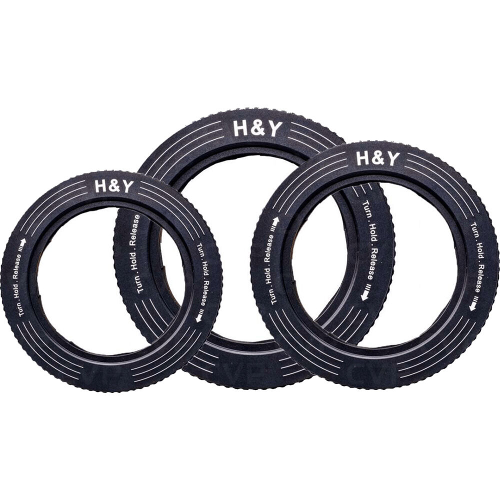 

H&Y Filters RevoRing Variable Adapter Bundle (3 Adapters) RSC1