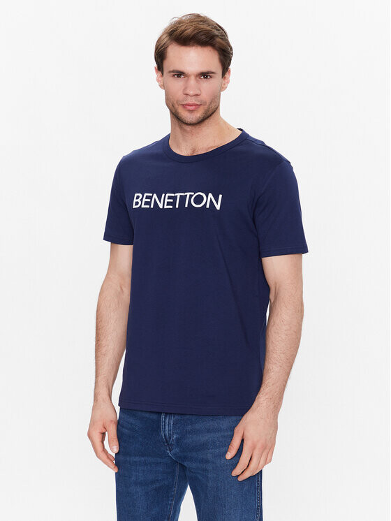 

Футболка стандартного кроя United Colors Of Benetton, синий