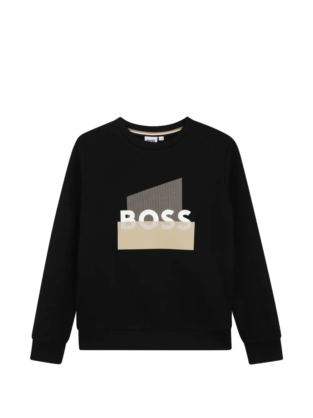 

Толстовка с графичным принтом Boss Kidswear, черный
