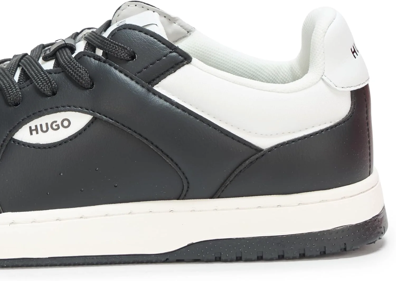 Кожаные кроссовки Hugo Mens Essential Basket, белый — фото 4