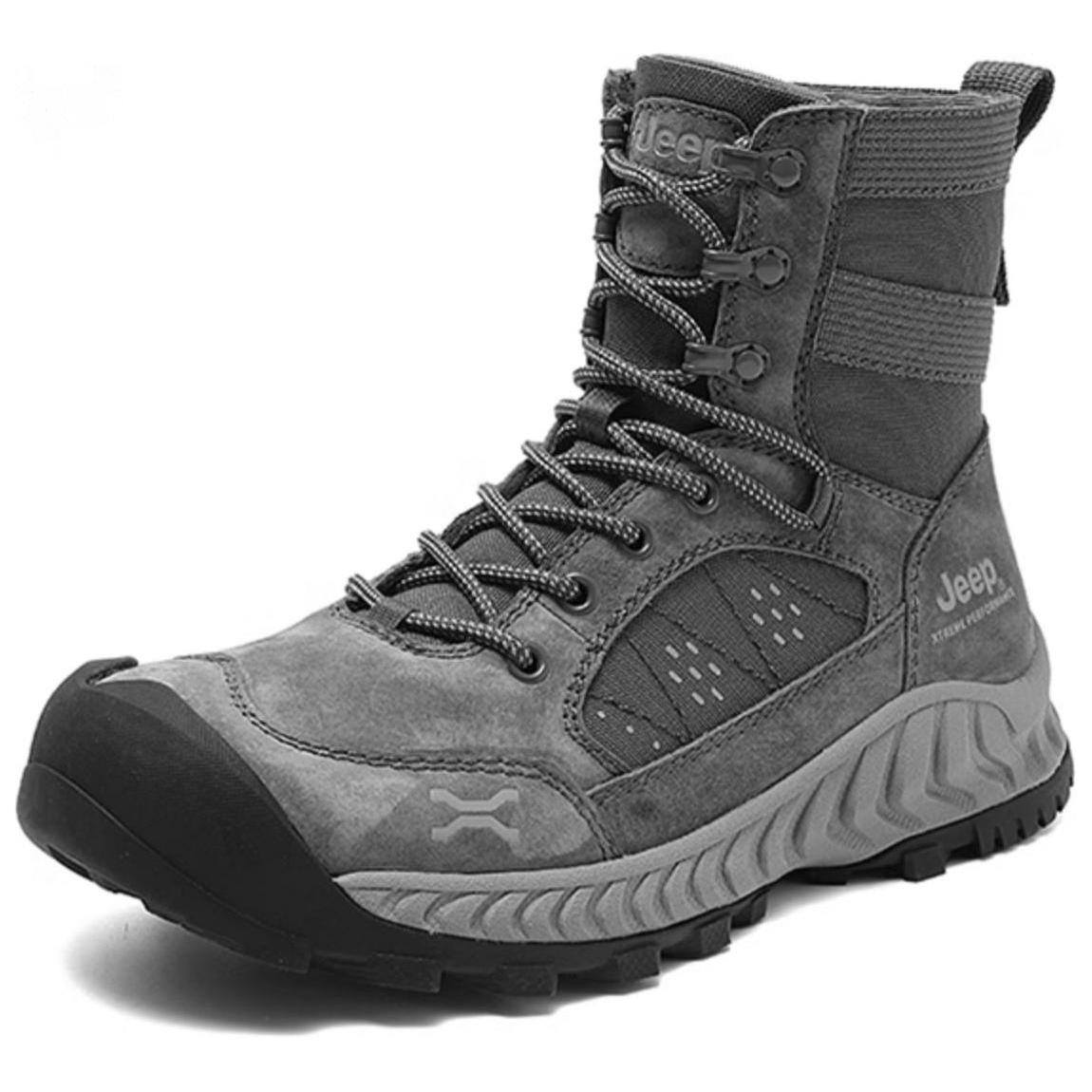 Короткие полусапоги до середины икры Martin Boot Men's Jeep, серый — фото 3