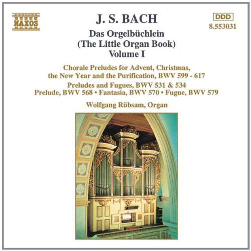 

Диск CD Little Organ Book Vol. 1 - J.S. Bach