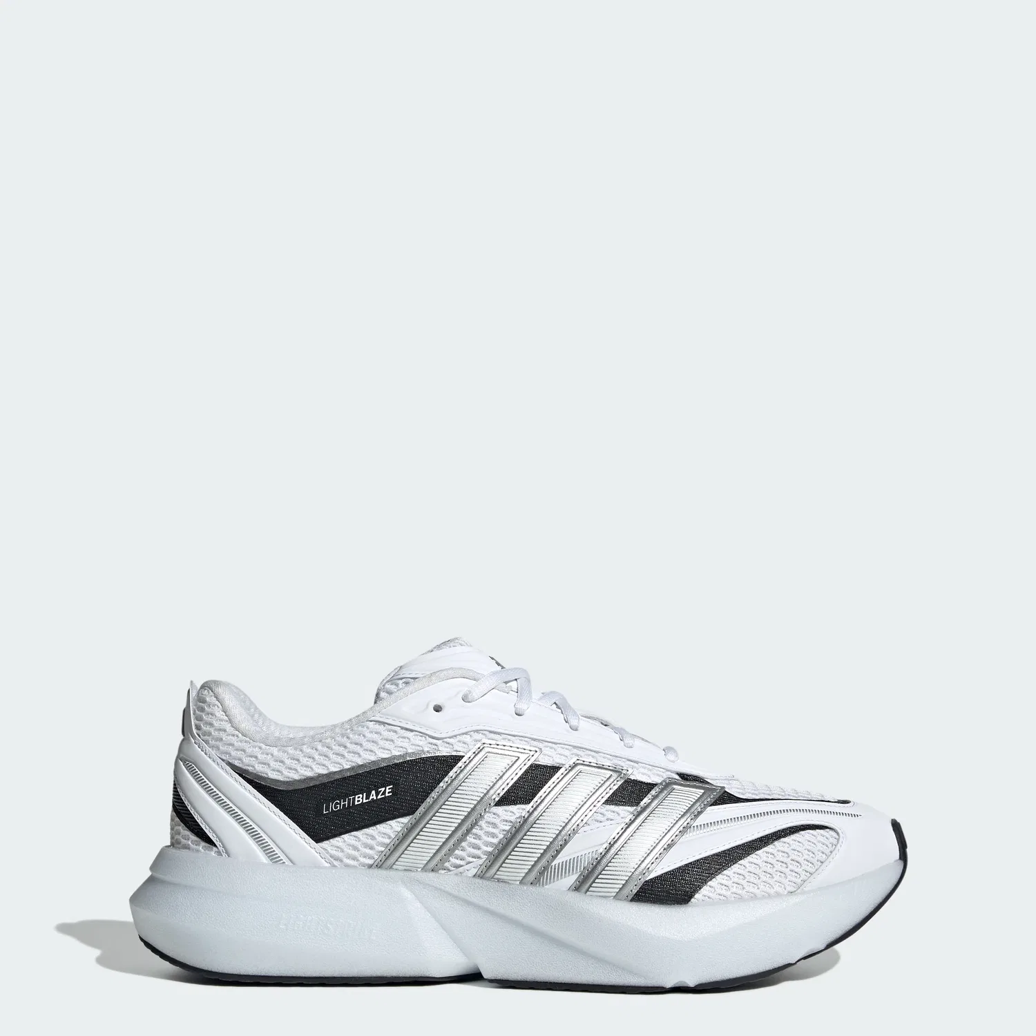 Мужские кроссовки adidas Lightblaze Glow, белый/матовый серебристый/черный