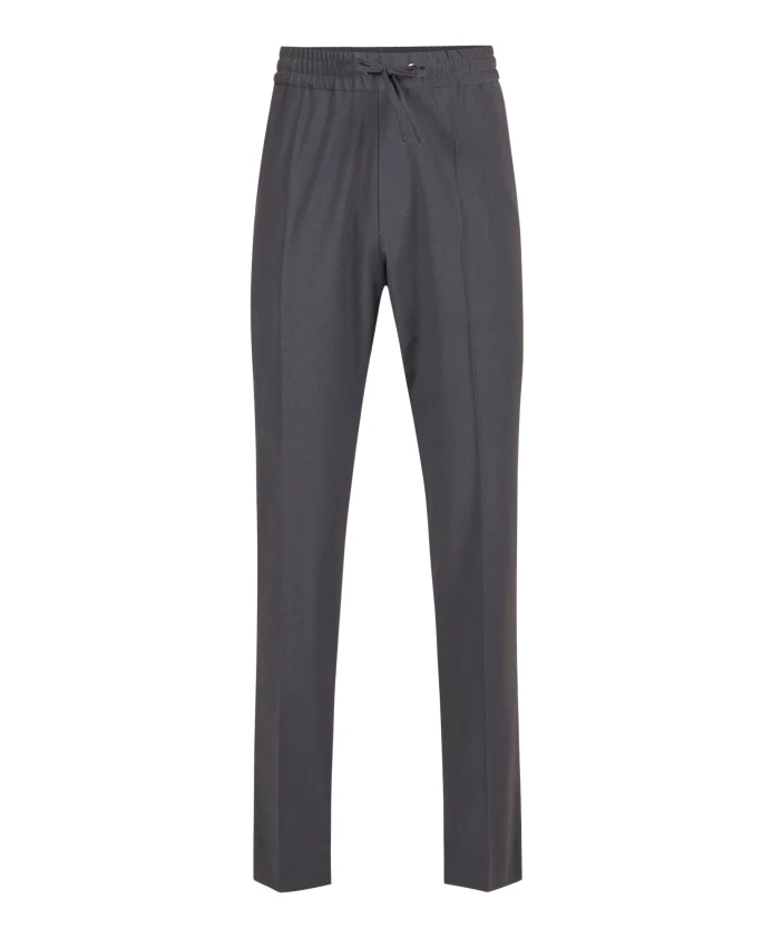 

Прохладные шерстяные брюки Iceberg, серый