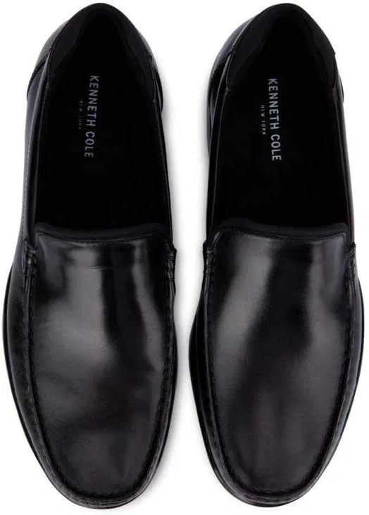 Мужские лоферы Kenneth Cole New York в стиле «движение» с гибкой подошвой, для вождения, Black — фото 3