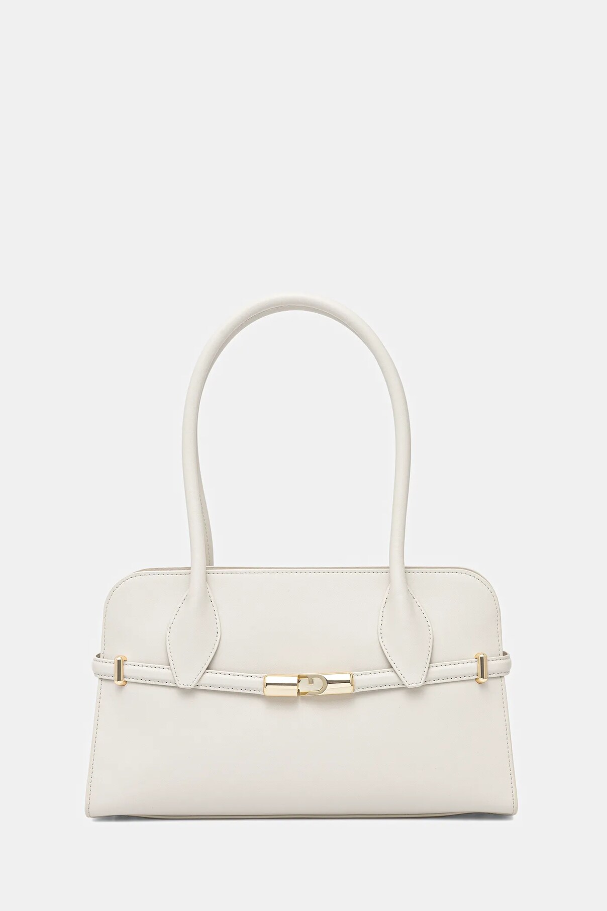 

Сумка из кожи Furla, бежевый