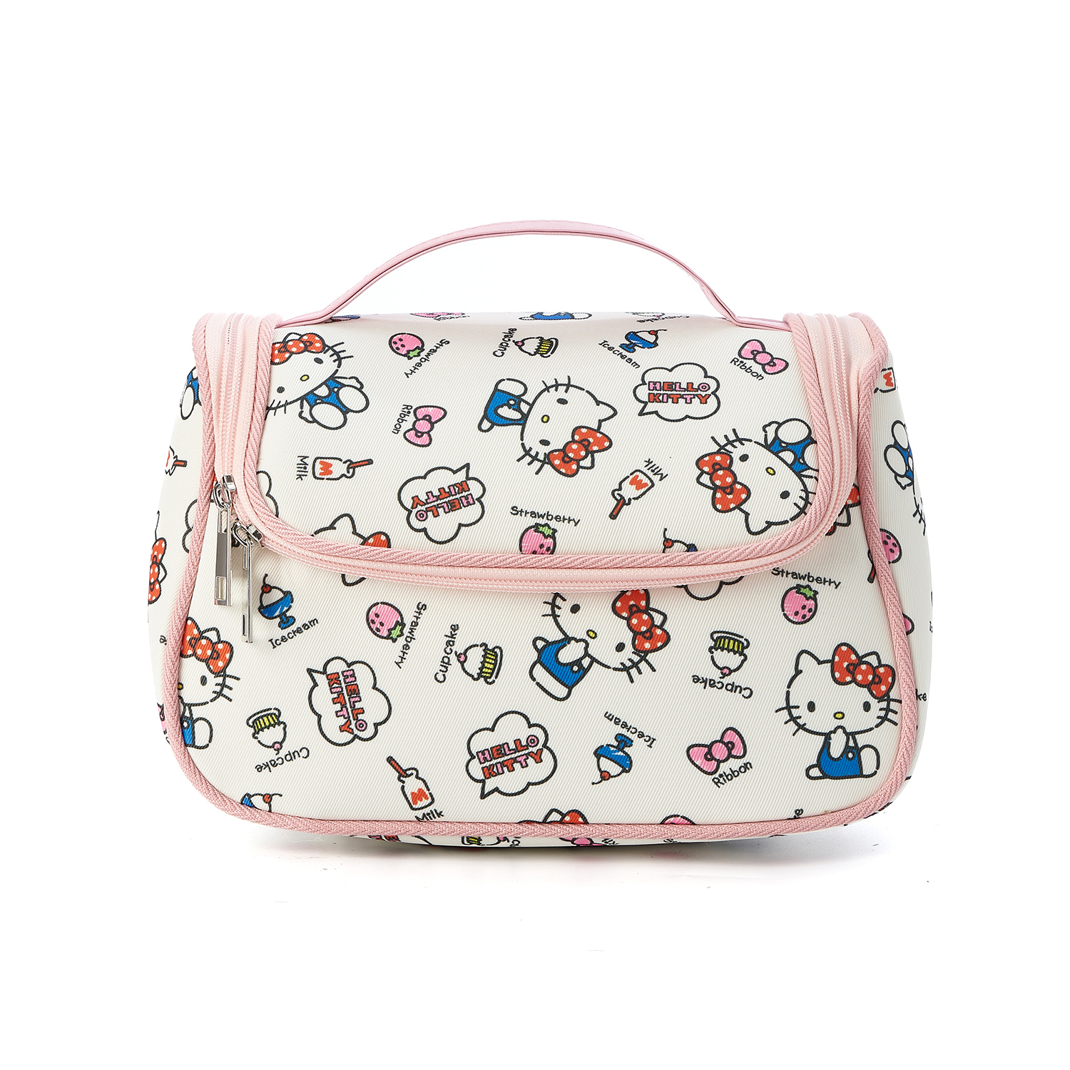 

Sanrio Косметичка Hello Kitty из холста женская синяя, Blue