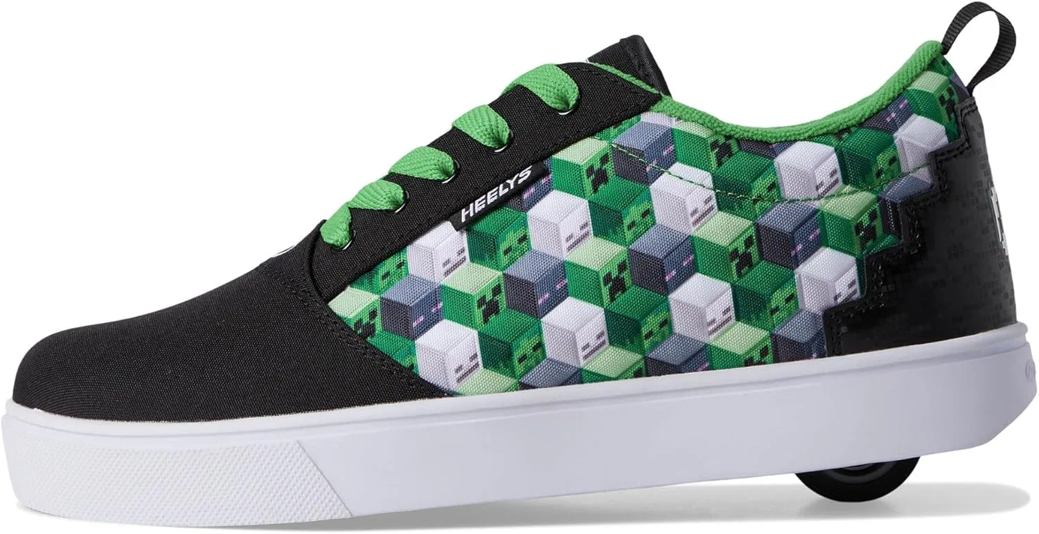 Мужские роликовые кроссовки Heelys Minecraft Pro 20 на колесиках, Green — фото 4