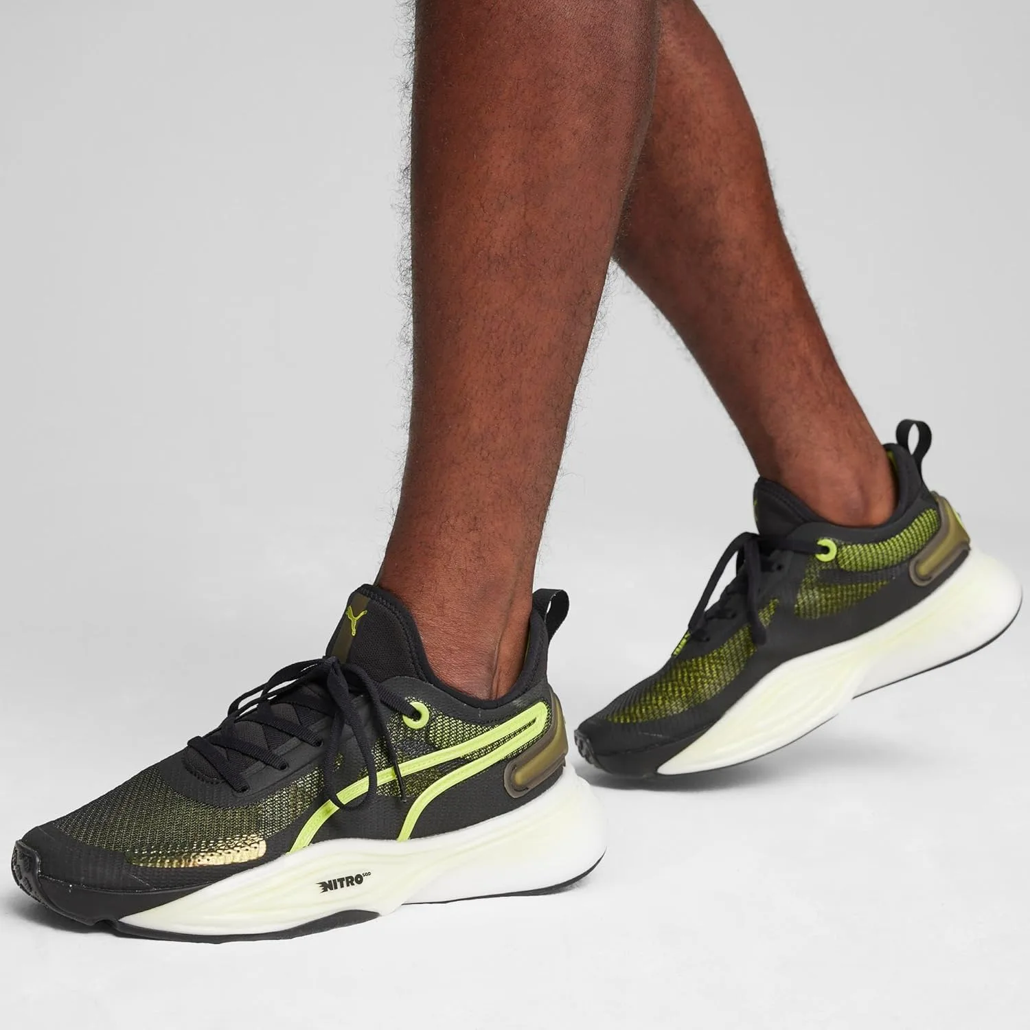 Мужские кроссовки для гонок PUMA Electrify Nitro, кроссовки для бега Nitro Foam, черный — фото 3