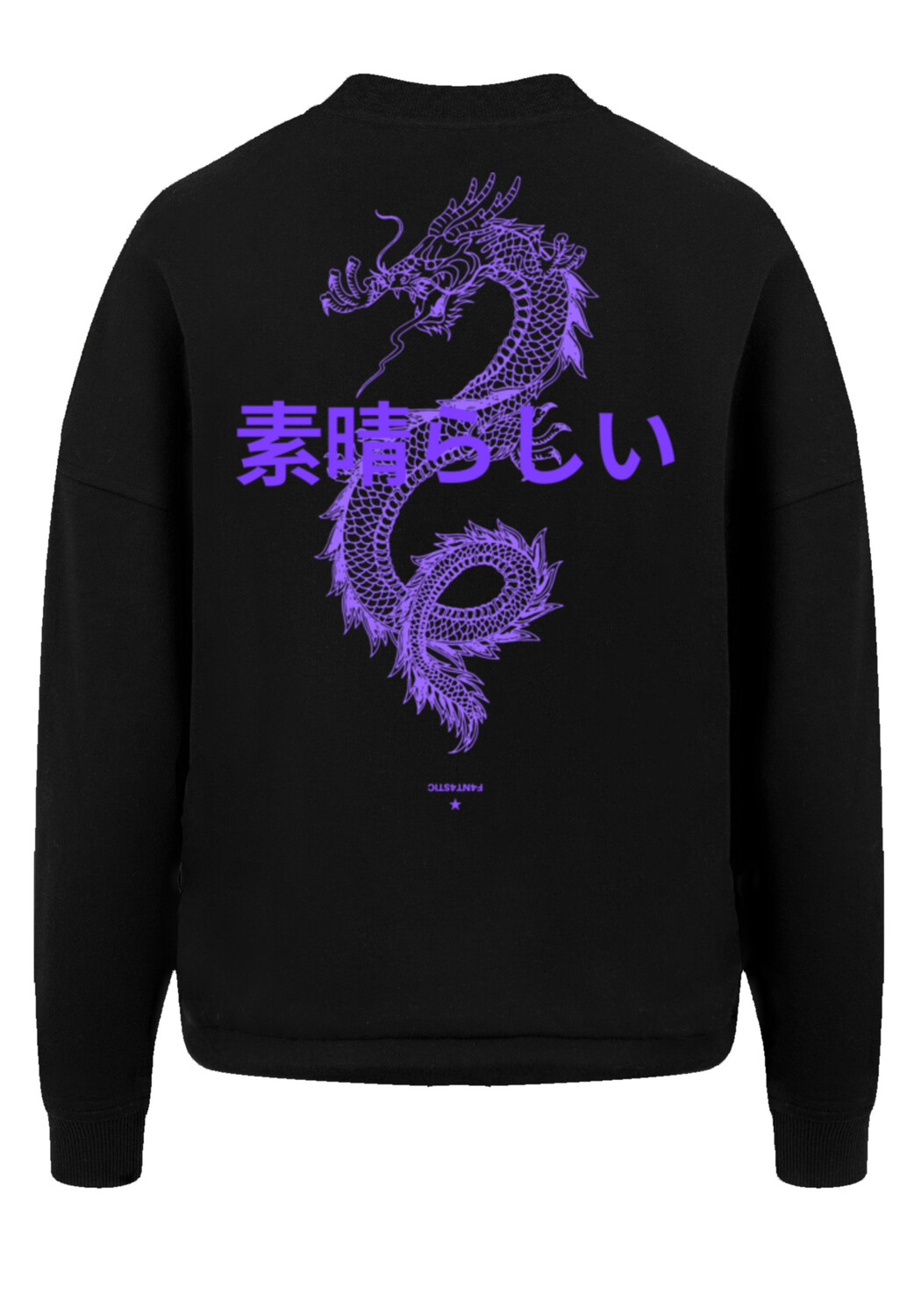 

Толстовка F4NT4STIC Oversize Dragon, черный