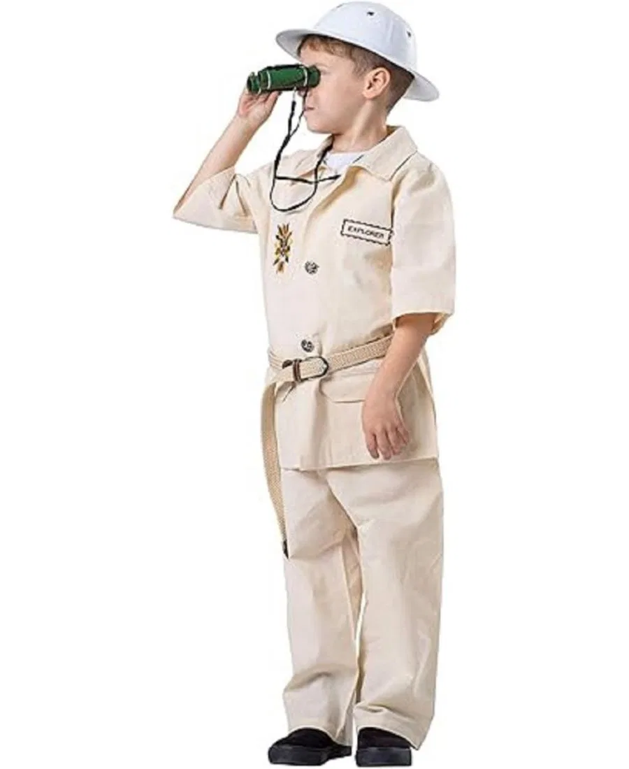 Детский костюм исследователя сафари Dress Up America, бежевый — фото 3