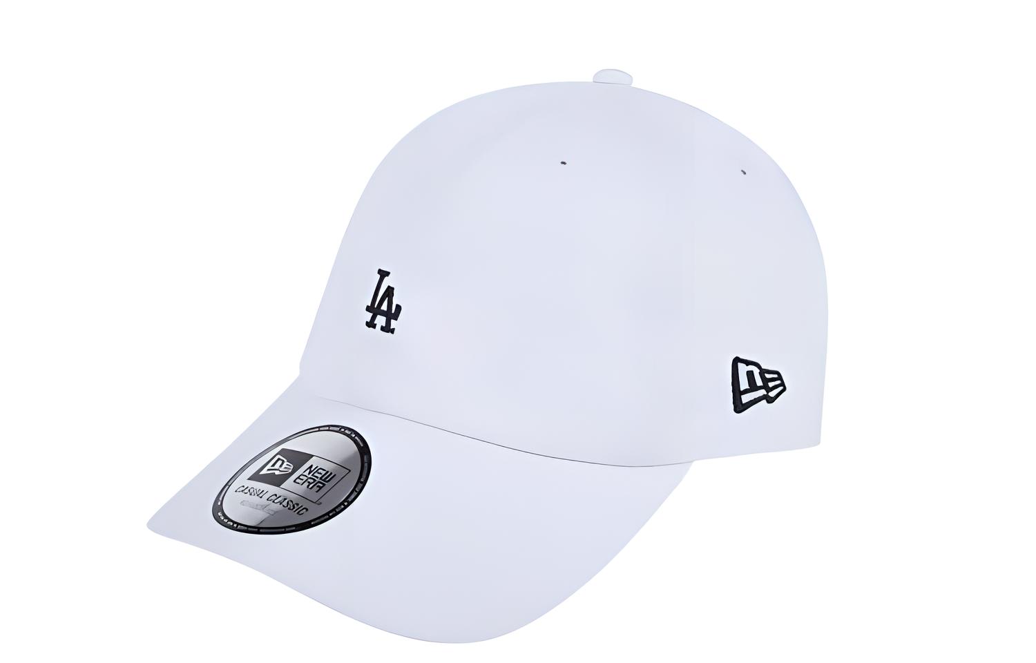 

New Era Хлопковая бейсболка унисекс белая, White