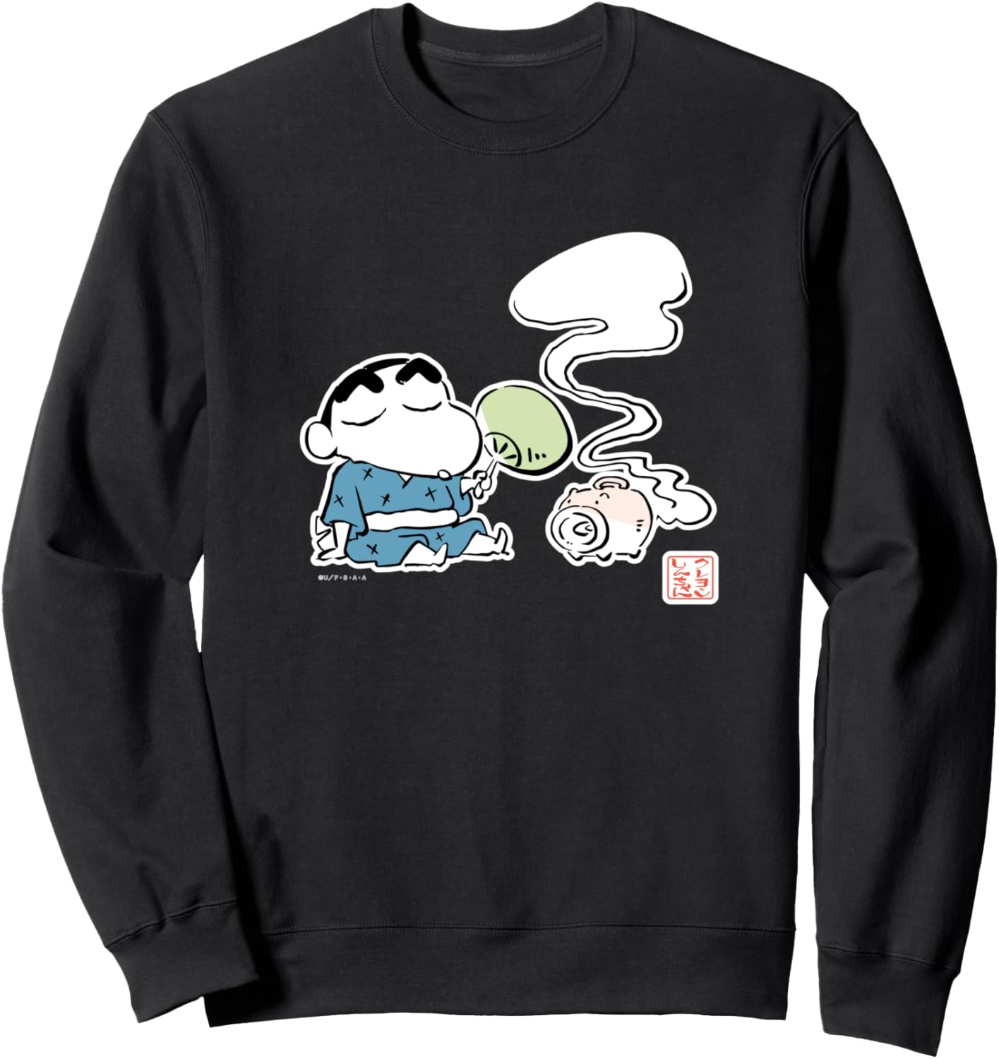 

Летняя толстовка с изображением Шин-чана из мультфильма «Майон Шин-чан», черная Crayon Shinchan, Черный, Летняя толстовка с изображением Шин-чана из мультфильма «Майон Шин-чан», черная Crayon Shinchan