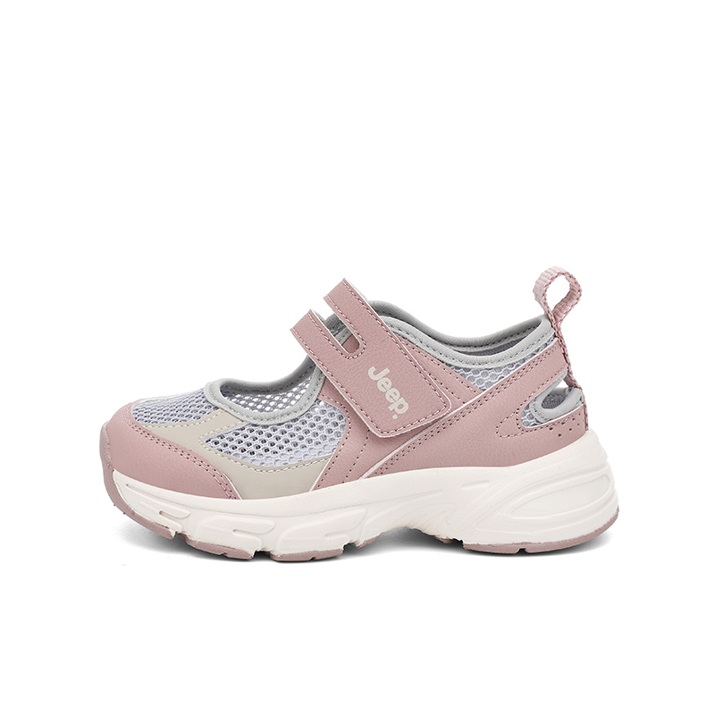 

Нескользящая, устойчивая к истиранию, дышащая, повседневная обувь для детей Jeep, розовый