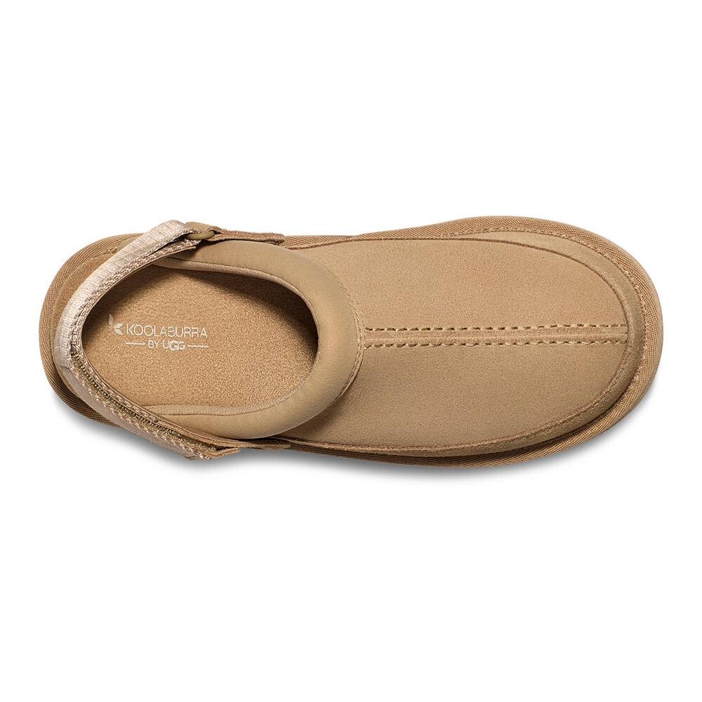 Женские замшевые сабо Koolaburra от UGG Tizzey Koolaburra by UGG, цвет Taupe — фото 4