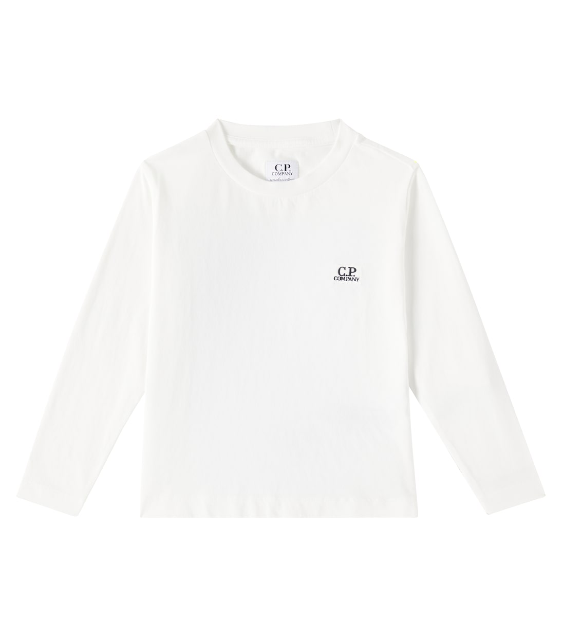 

Футболка из хлопка с логотипом C.P. Company Kids, Gauze White