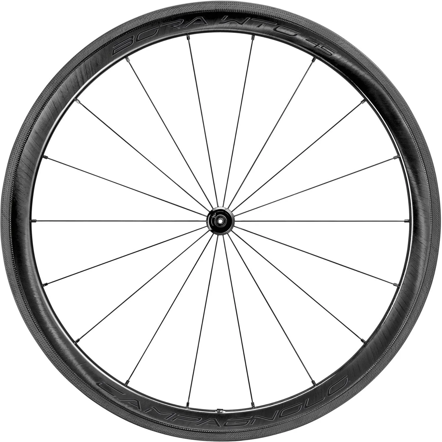 

Переднее колесо Bora WTO 45 с ободным тормозом Campagnolo, Black
