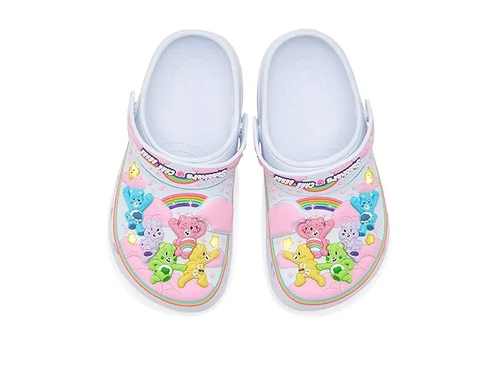 Сабо с подсветкой X Care Bear-S Lights-Sweetheart SKECHERS KIDS, White/Multi — фото 3