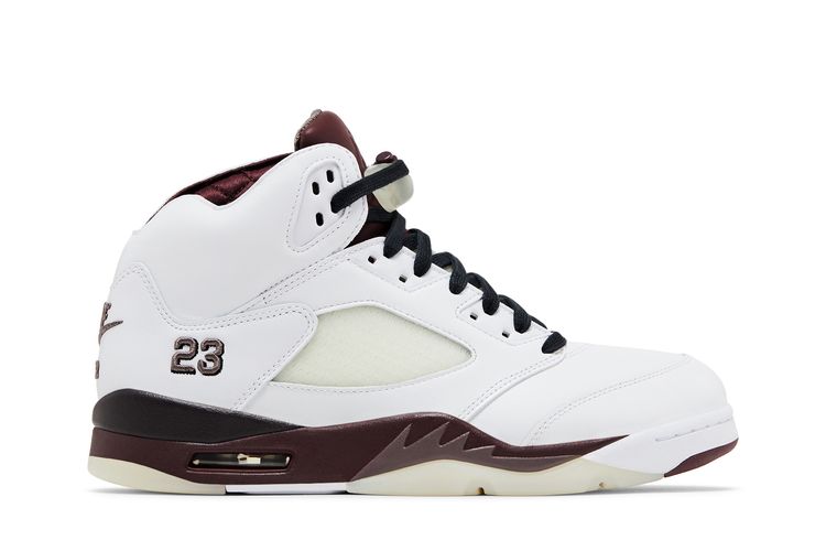 

Кроссовки A Ma Maniére x Air Jordan 5 Retro OG 'Violet Ore', белый