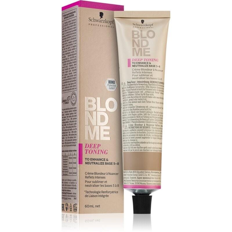 

Schwarzkopf Professional Blondme Toning Персиковый сорбет тонирующая краска для волос 60 мл Inna Marka
