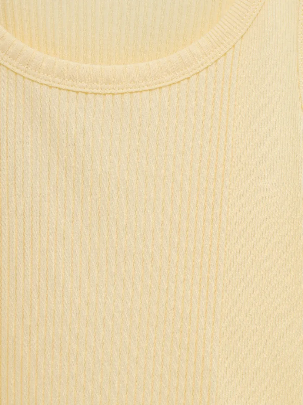Трикотажный топ без рукавов Jacquemus, желтый — фото 3