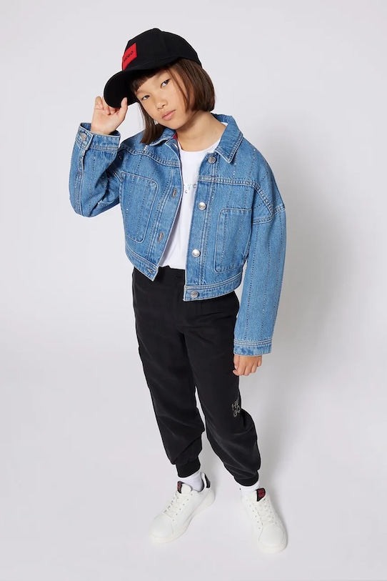 

Детские спортивные брюки Hugo, черный