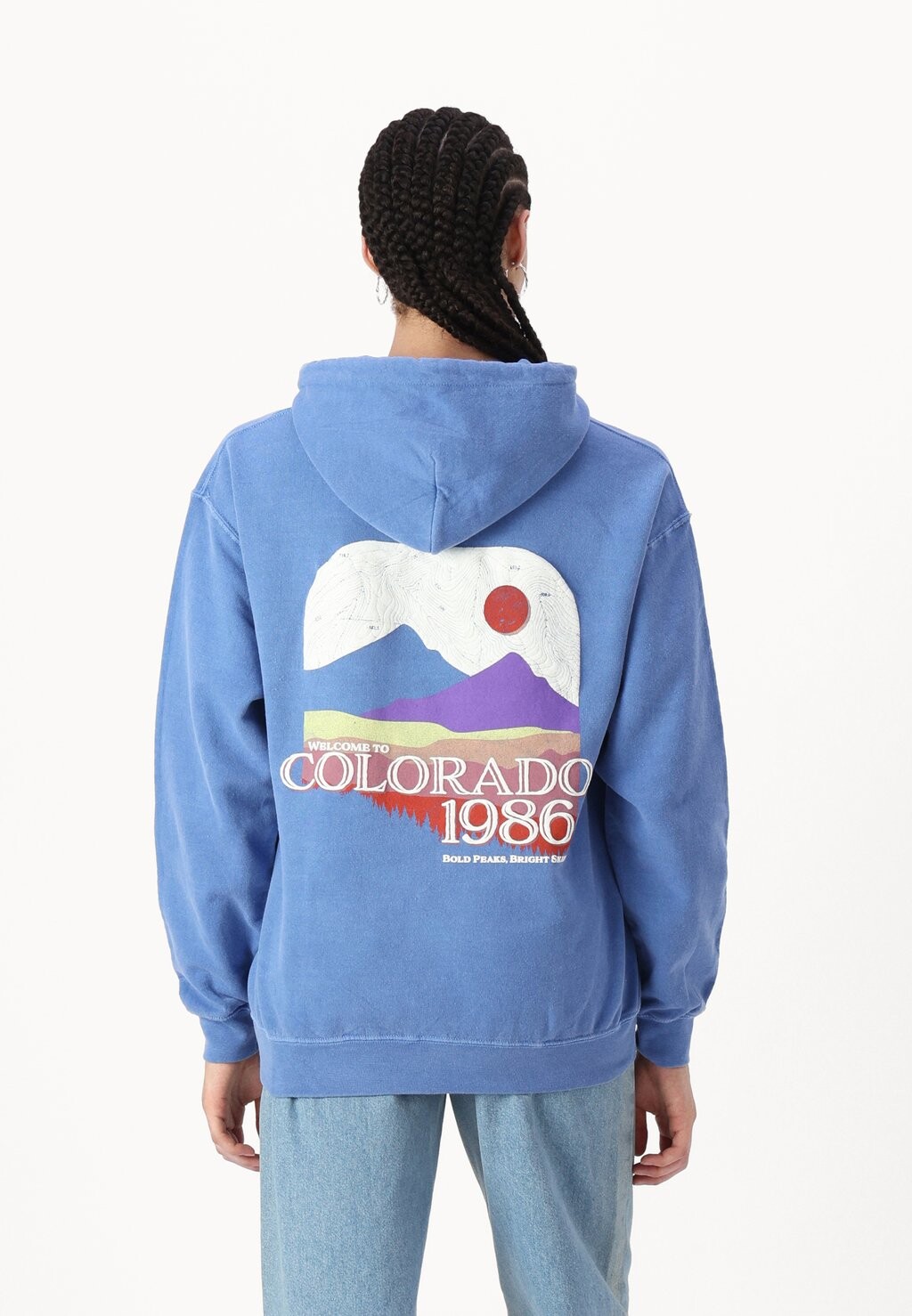 

Толстовка COLORADO BDG Urban Outfitters, синий