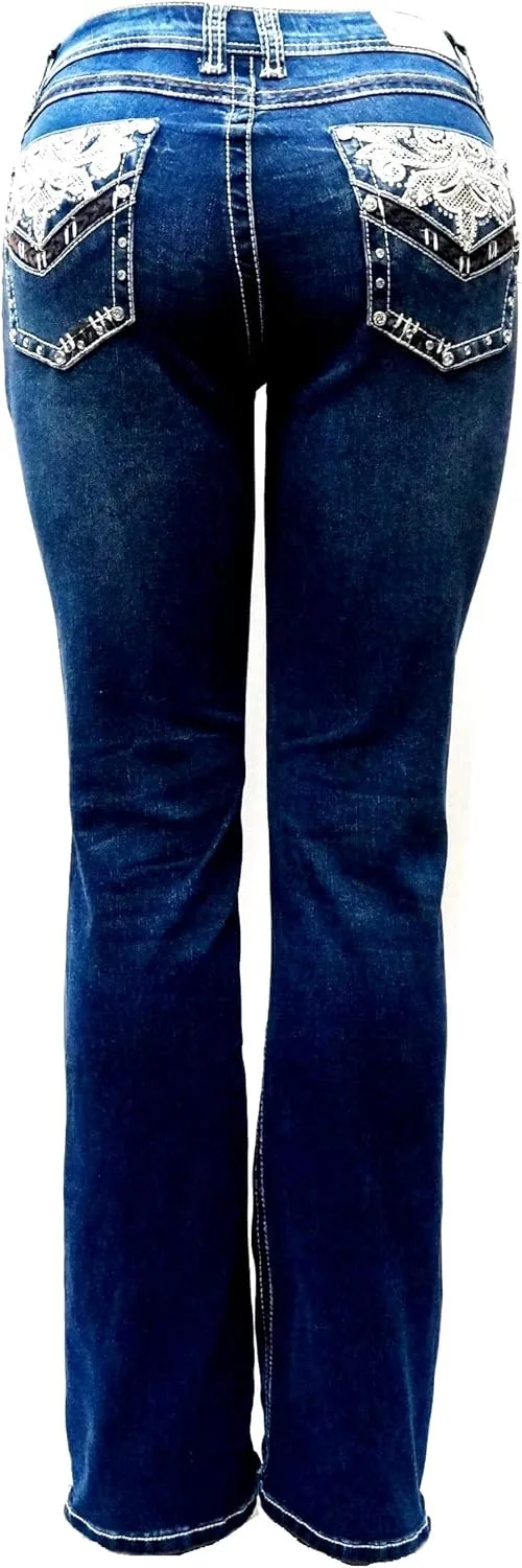 

Джинсы Jack David Sweet Look Classic с заклепками LA Idol