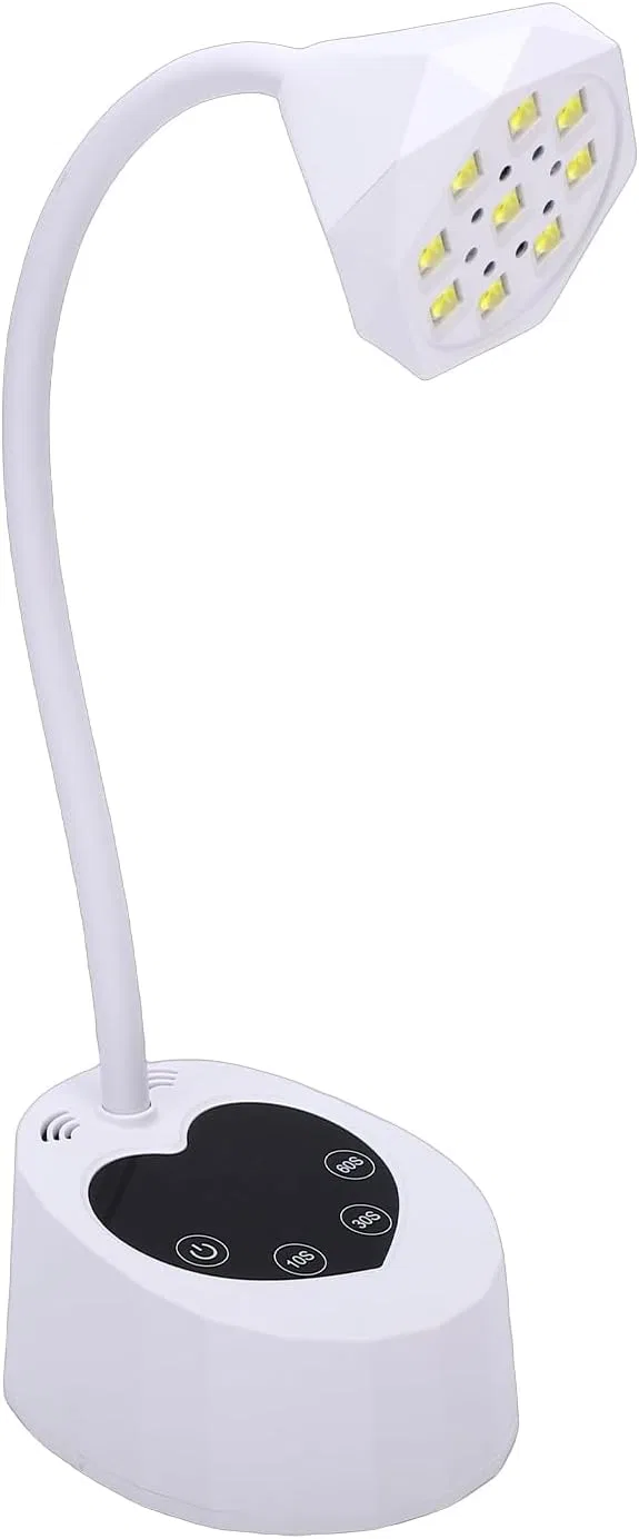 Беспроводная LED-лампа для сушки гель-лака с автоматическим датчиком Plyisty, White — фото 2