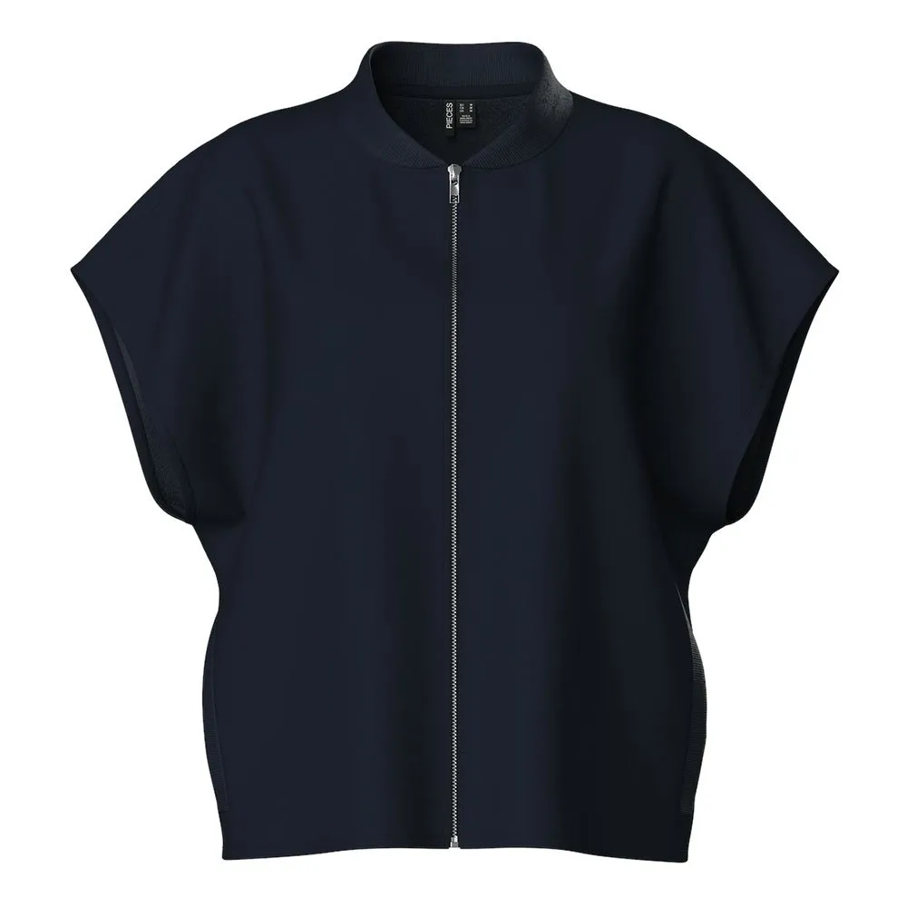 

Свитер Pieces Chilli full zip, синий