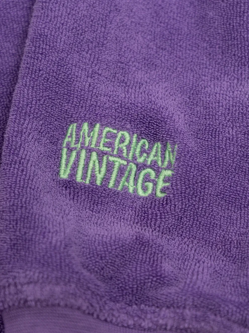 Толстовка из махровой ткани Fuxow American Vintage Kids, фиолетовый — фото 4