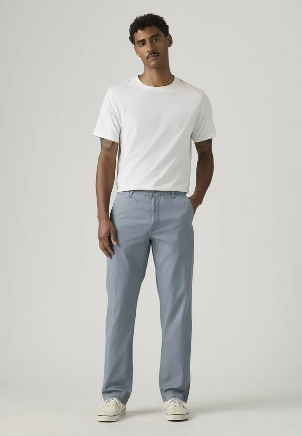 Оригинальные брюки Levi'S, plaid wash - light blue twill