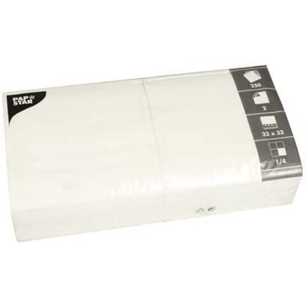 

14486 – Бумажные салфетки белые, папиросная бумага, одноцветные, Fsc Papstar