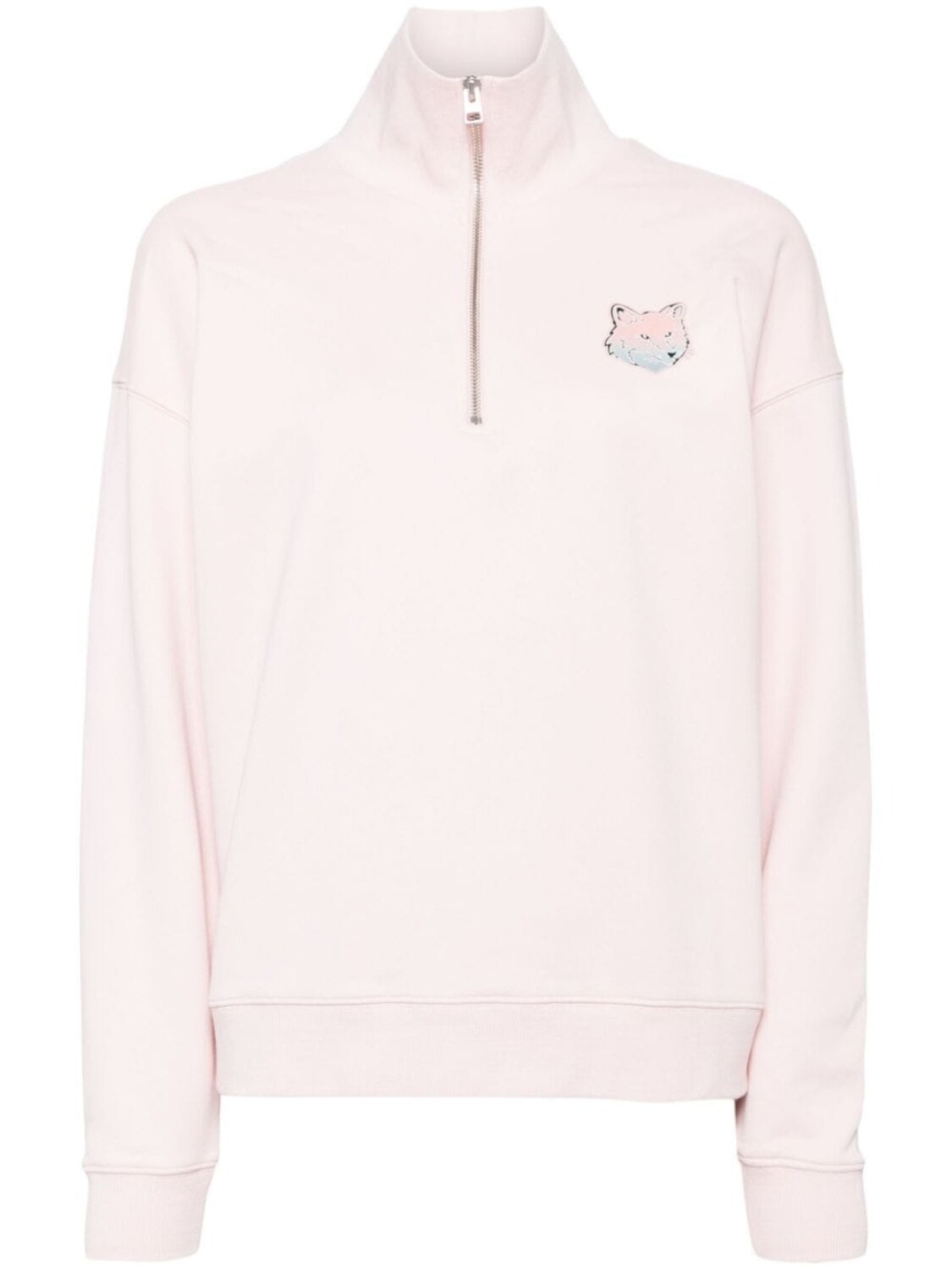 

Maison Kitsuné толстовка с логотипом, розовый