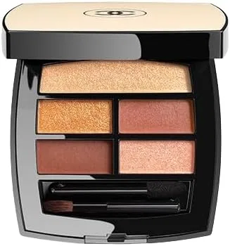 Палетка теней для век Golden Eyeshadow Chanel, 5 цветов, 4.5 г, золотой